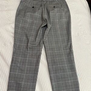 Banana republic plaid pants 6L with slight sparkle